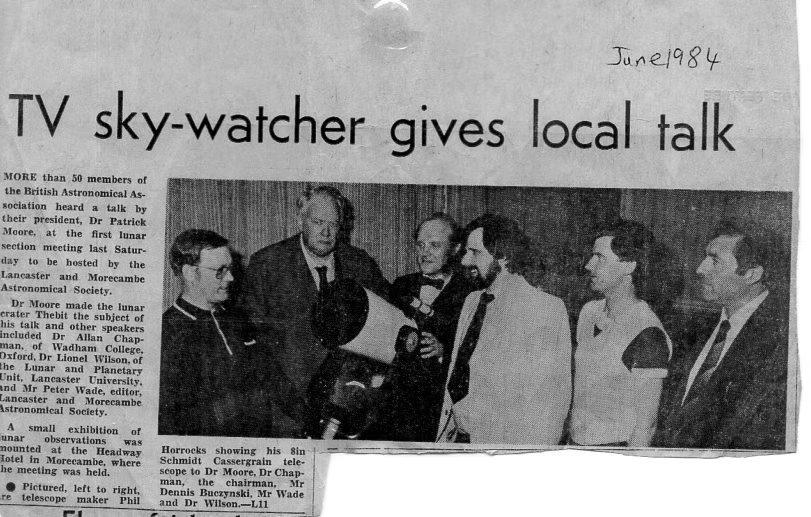 Lancaster BAA meeting