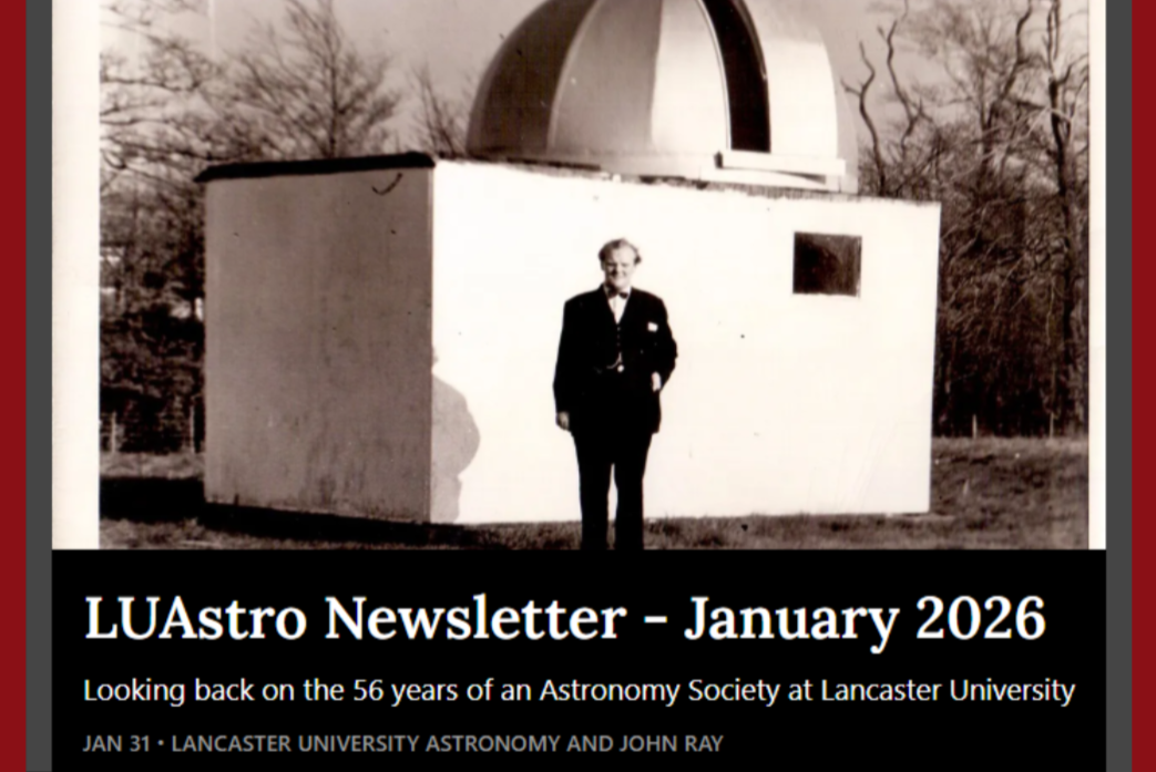 LUAstro Newsletter - Jan 2026