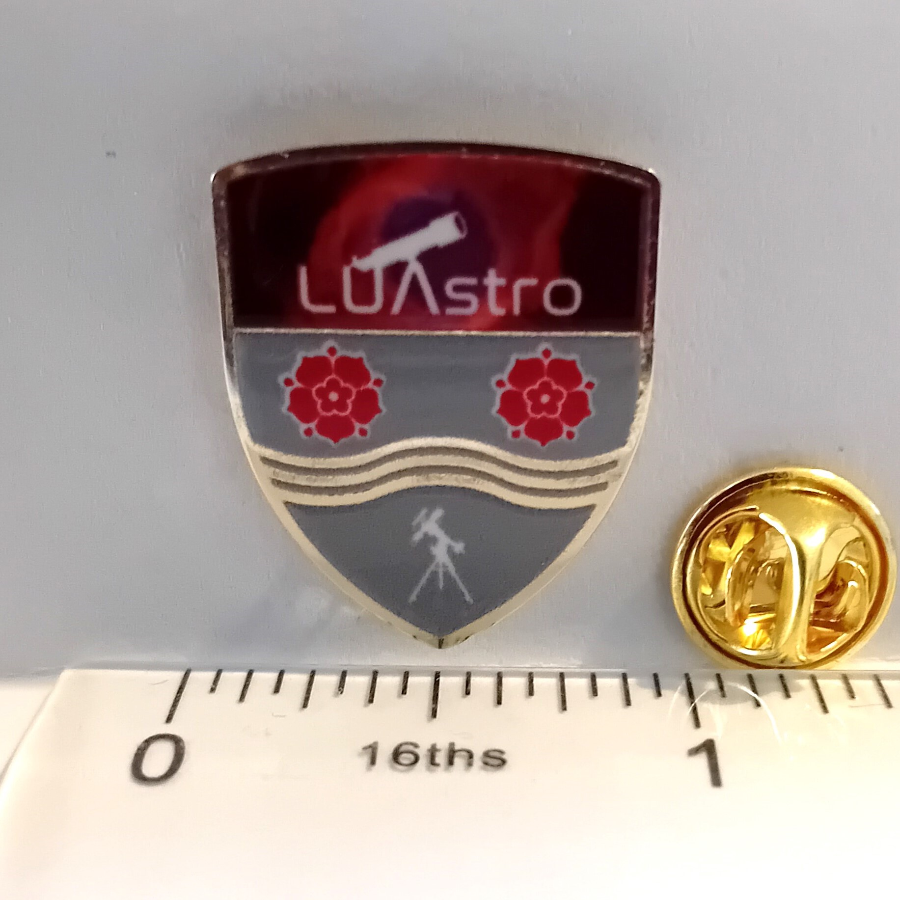 LUAstro Pin Badge