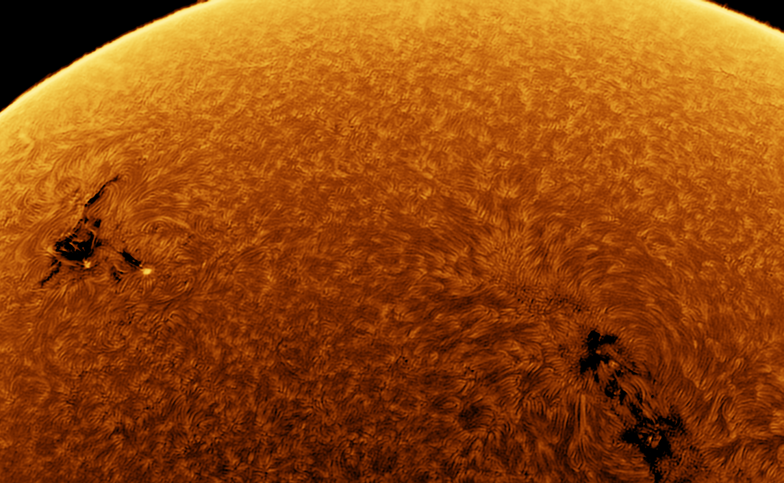 Zoomed in Sun