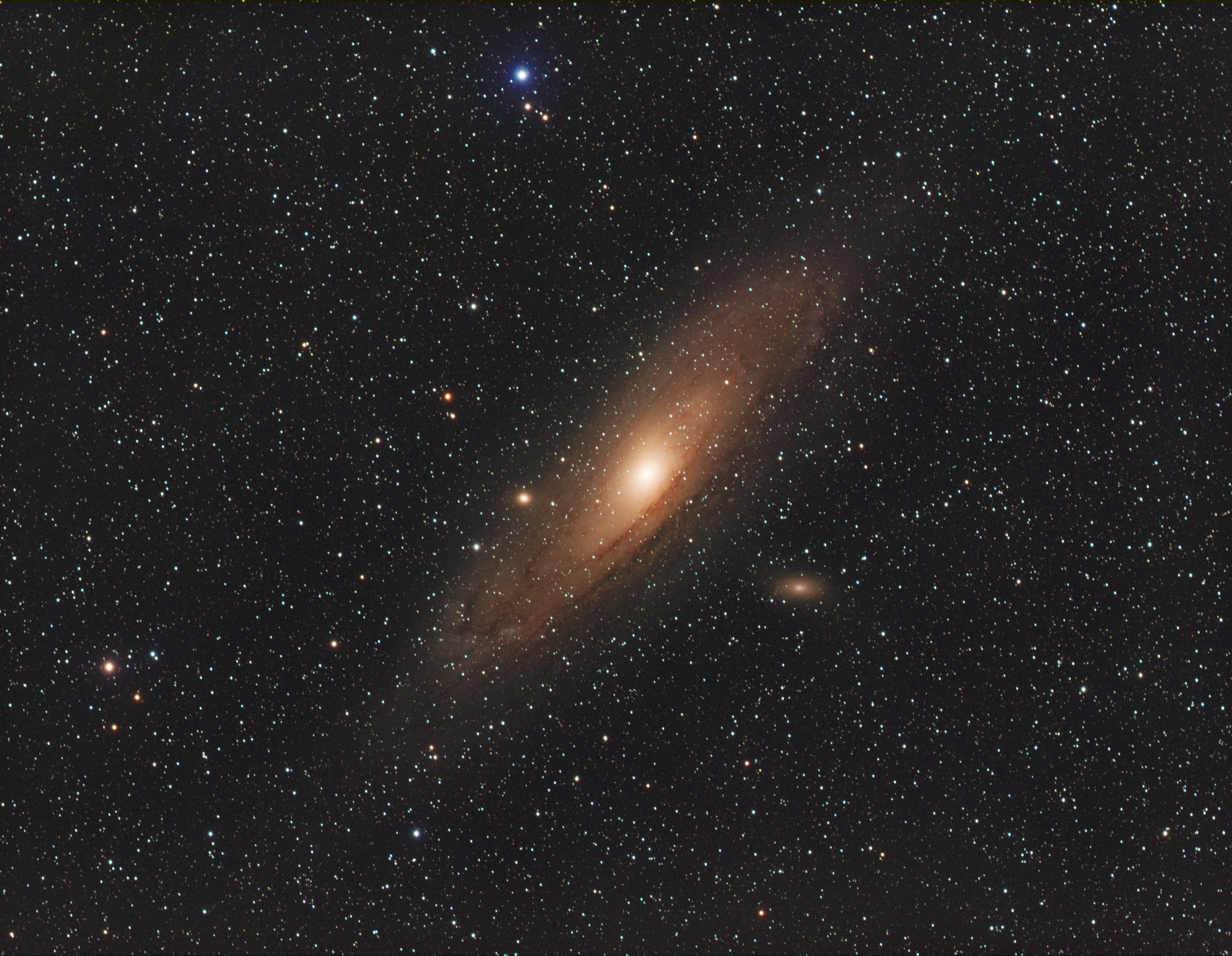 Andromeda Galaxy, taken by our current President, John.