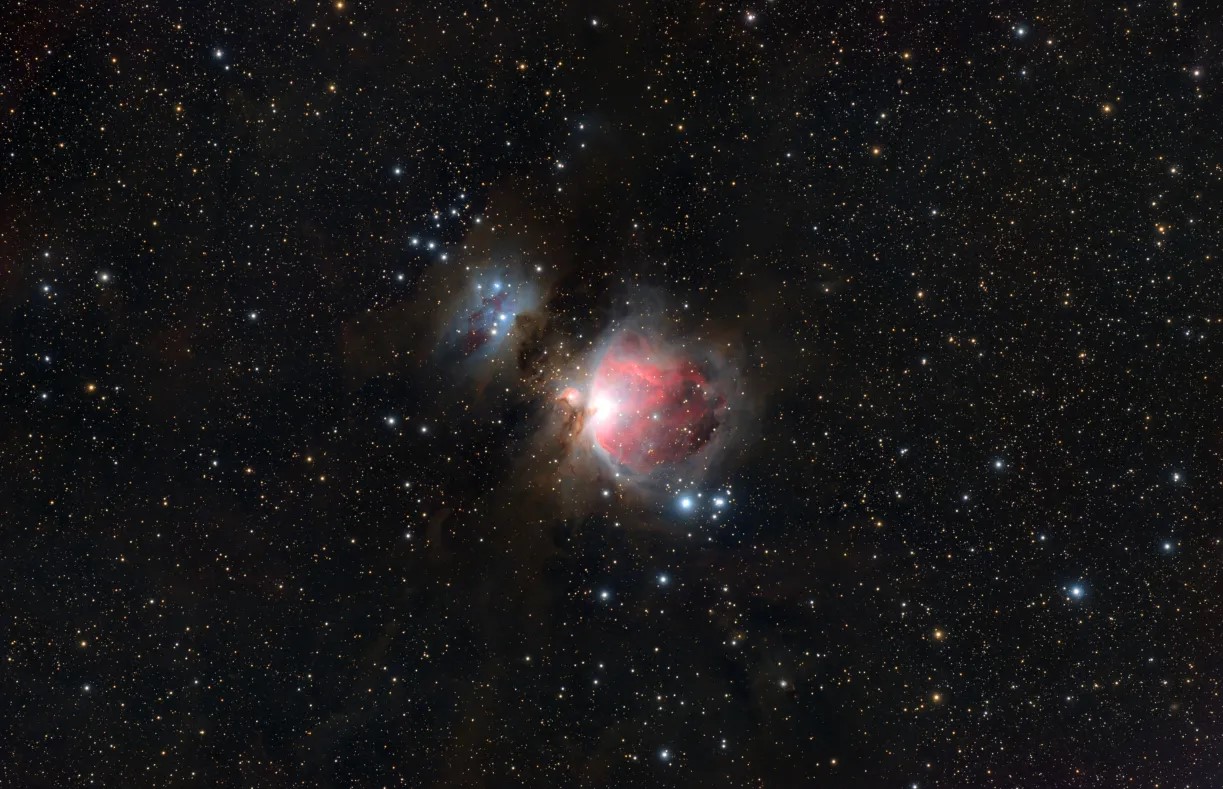 The Orion Nebula, taken by our Observation Officer, Ianto.