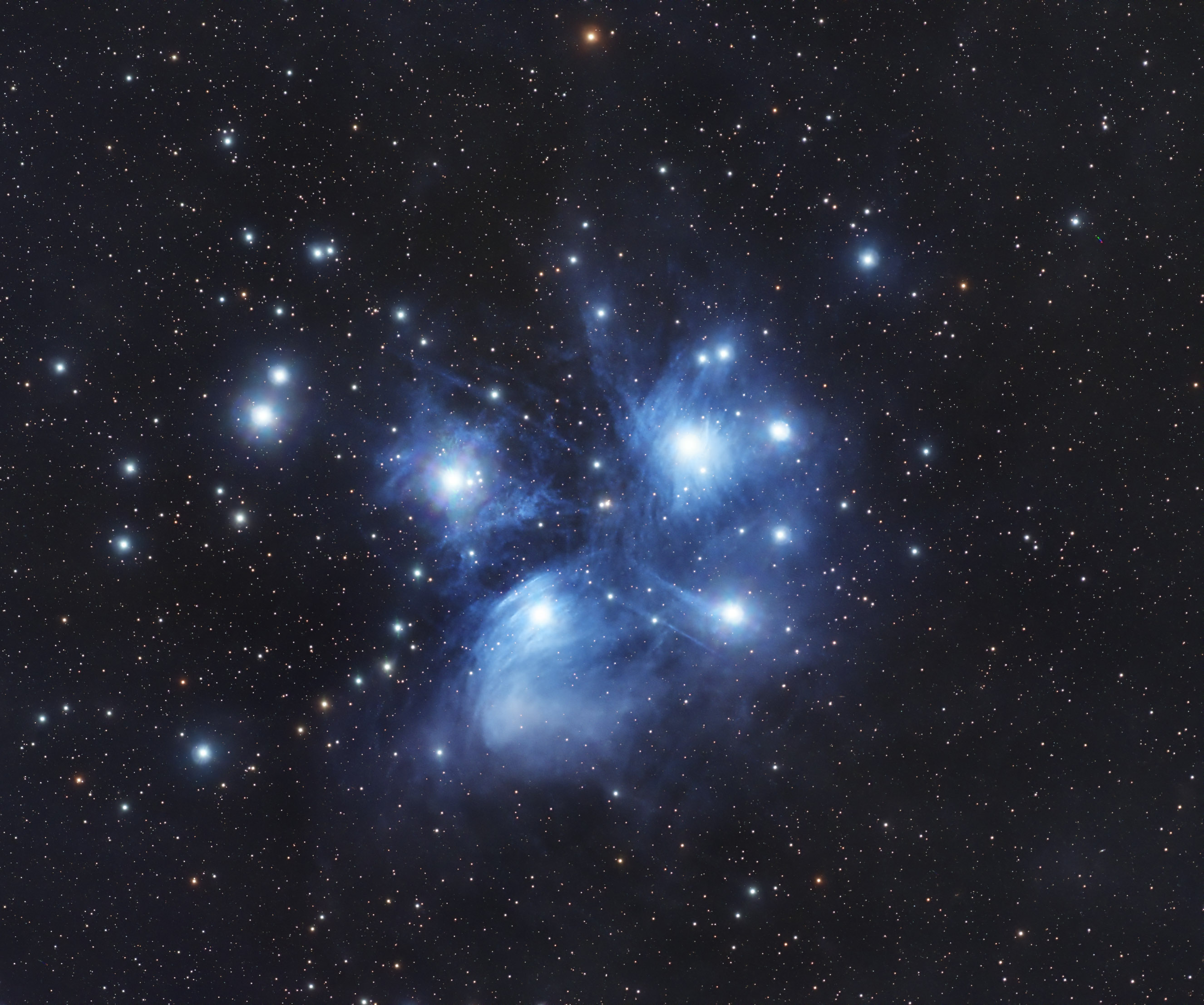 The Pleiades, taken by the Society's previous President, Orlando.