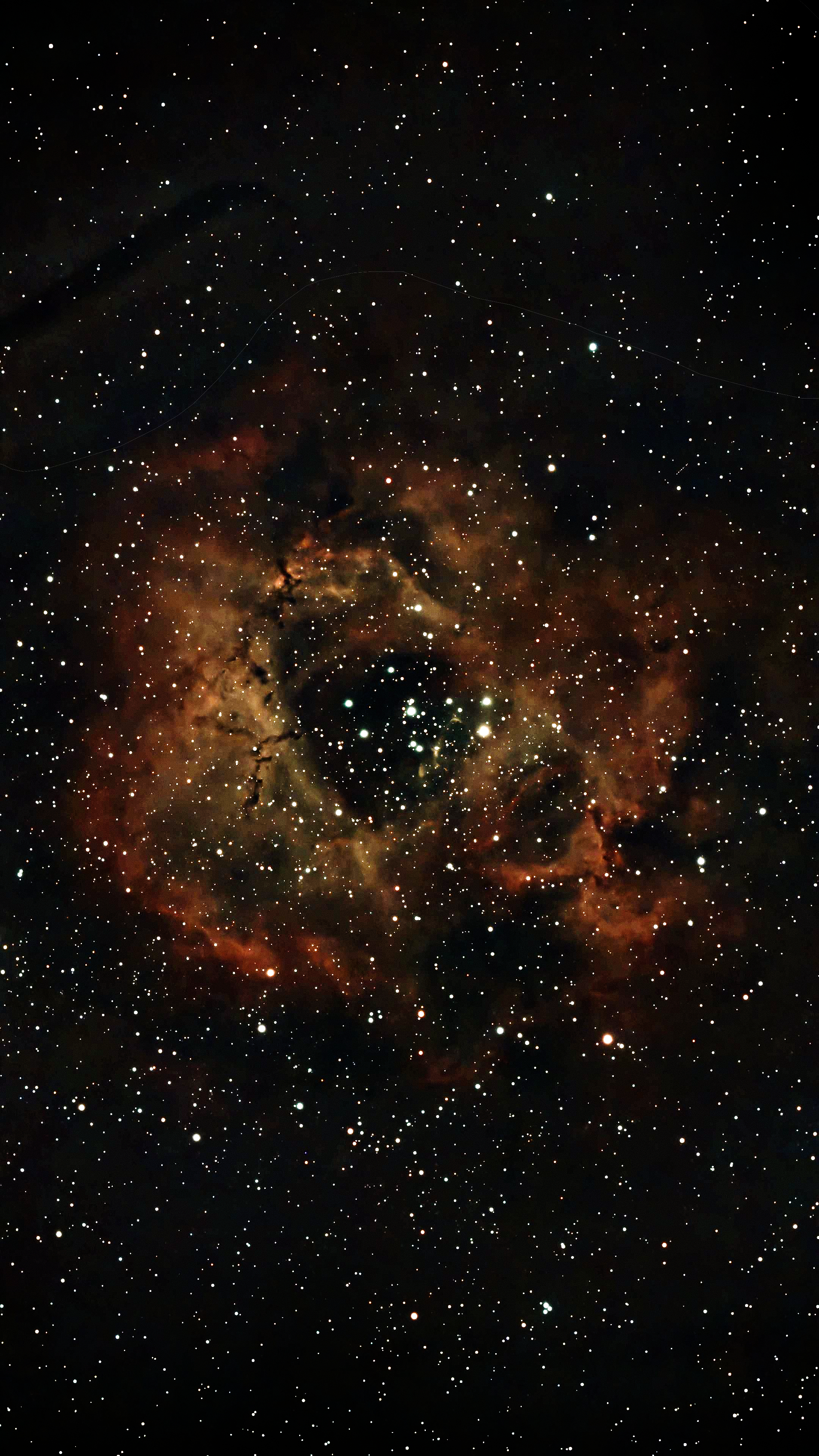 The Rosette Nebula, taken by our Treasurer Finlay.